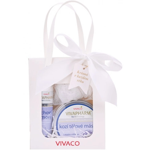 Geschenktasche mit Kosmetik aus Ziegenmilch