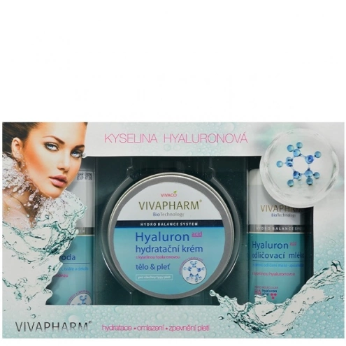 VIVACO Geschenkset Kosmetik mit Hyaluronsäure