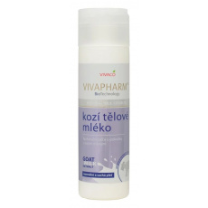 VIVACO Körpermilch mit Ziegenmilch VIVAPHARM 200 ml
