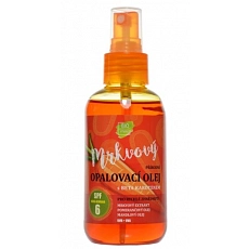 VIVACO 100% Natürliches Sonnenöl mit Karottenextrakt SPF 6 150 ml