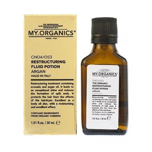 MY.ORGANICS The Organic Restructuring Fluid Potion Argan 30 ml