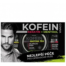 VIVACO Geschenkset Pflege für Männer mit Koffein