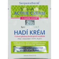 VIVACO Anti-Falten-Gesichtscreme mit Schlangengift - Probe SERPENS DERM 4 ml