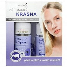 VIVACO Geschenkset Kosmetik mit Ziegenmilch
