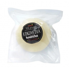 VIVACO 100% natürliche Konjac-Schwamm - hell