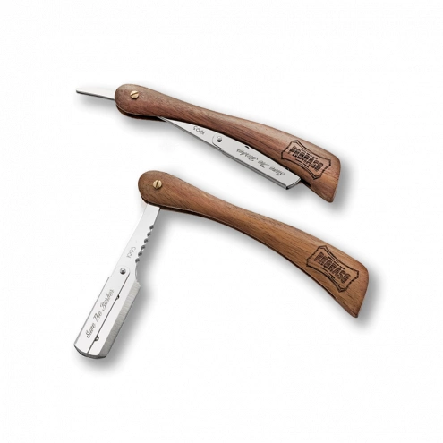 Proraso profesionálna britva na holenie s drevenou rukoväťou