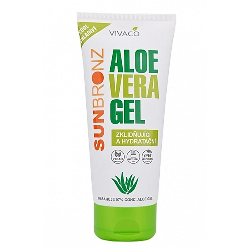 Beruhigendes Gel mit Aloe Vera 97% SUN BRONZ 200 ml