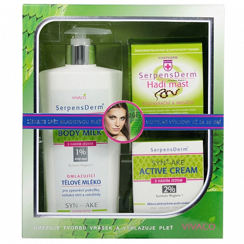 VIVACO Geschenkset Kosmetik mit Schlangengift SERPENSDERM VIVACO Geschenkset Kosmetik mit Schlangengift SERPENSDERM