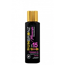 VIVACO Sonnenöl mit Glitzereffekt SPF 15 Maracuja SUNBRONZ 100 ml