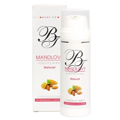 VIVACO Gesichtscreme mit Mandelöl - Spender BODY TIP 50 ml