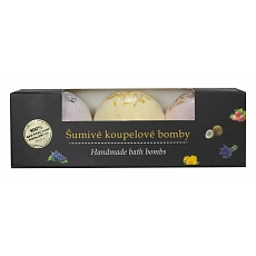 VIVACO Badebombe Lavendel, Ringelblume, Rose BODY TIP 3 x 45 g