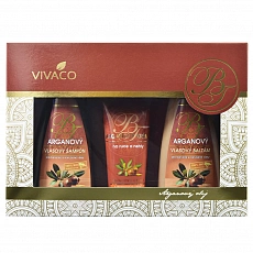 VIVACO Geschenkset Kosmetik mit Arganöl