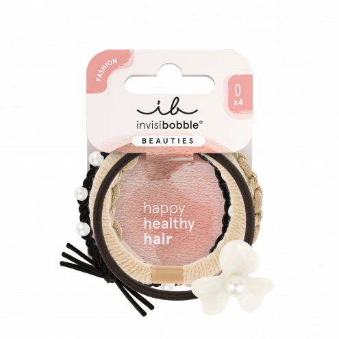Invisibobble Beauties Flower Pearl 4 ks