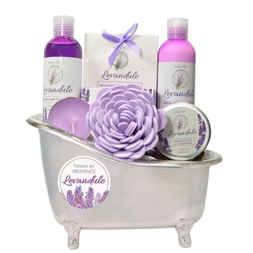 VIVACO Geschenkset mit Kosmetik und Lavendelöl