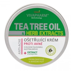 VIVACO Pflegecreme mit Teebaumöl VIVAPHARM 200 ml