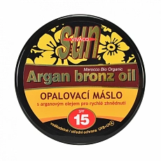 VIVACO Sonnenbutter mit BIO-Arganöl SPF 15 SUN VITAL 200ml