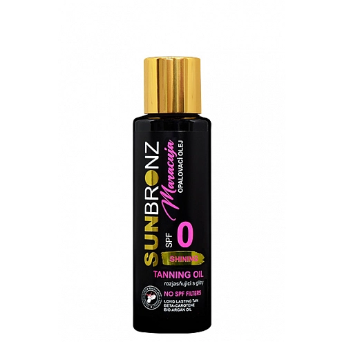 VIVACO Aufhellendes Öl mit Glitzereffekt SPF 0 Maracuja SUNBRONZ 100 ml