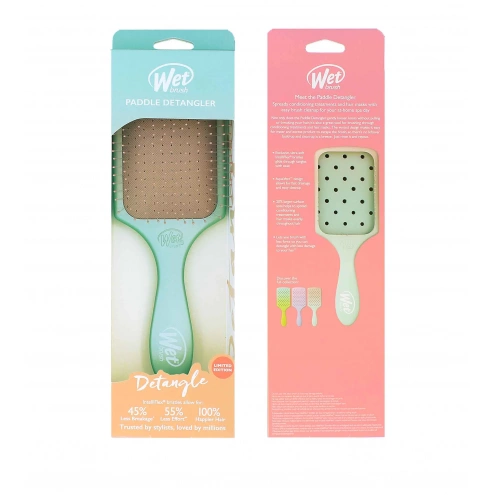 Wet Brush Paddle Detangler Feel Good Ombre - Seafoam