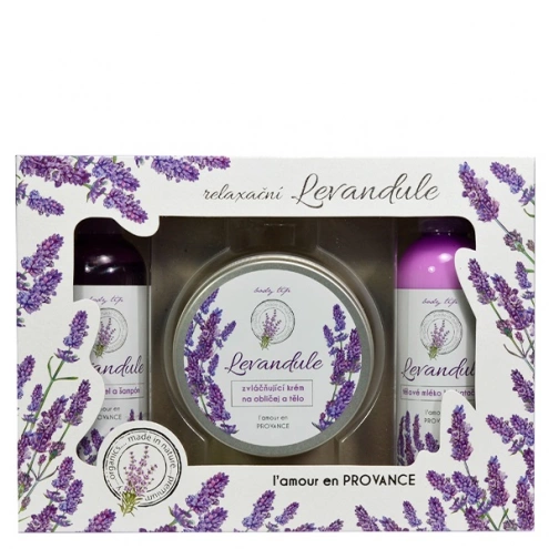 VIVACO Geschenkset Kosmetik mit Lavendelöl
