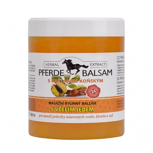 PFERDE BALSAM Massagebalsam mit Bienengift 500 ml PFERDE BALSAM Massagebalsam mit Bienengift 500 ml