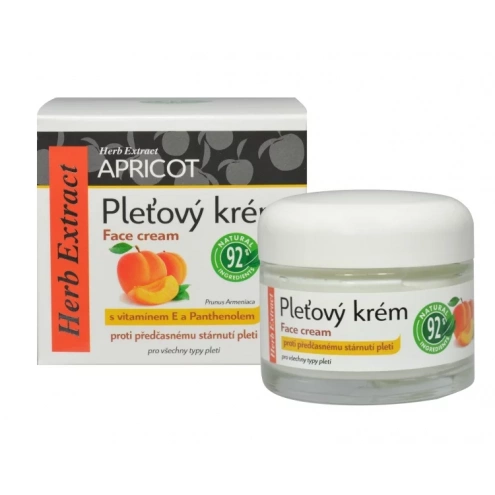 VIVACO Gesichtscreme mit Aprikosenöl HERB EXTRACT 50 ml VIVACO Gesichtscreme mit Aprikosenöl HERB EXTRACT 50 ml